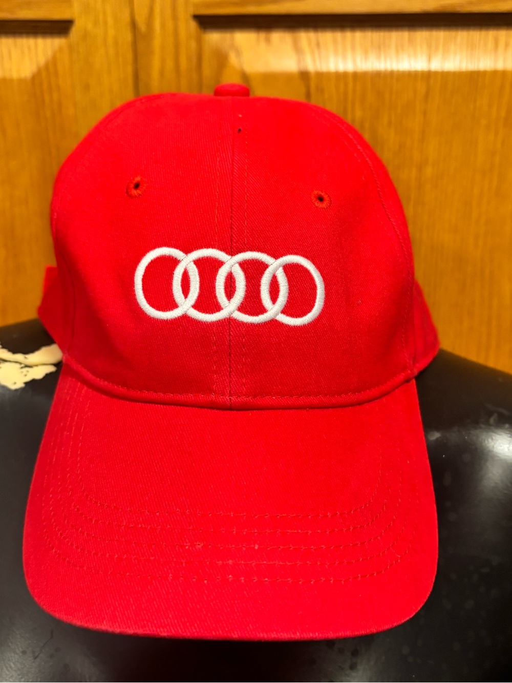 Red Logo Baseball Cap - Audi